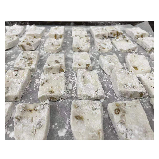 Ultrasonic marshmallow product cutting machine Ultrasonic marshmallow product cutting machine